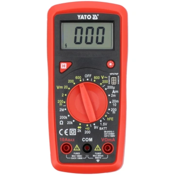 Digitālais multimetrs 600V YT-73081 YATO