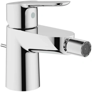 Grohe BauEdge - Bidē jaucējkrāns ar noteci, hroms 
