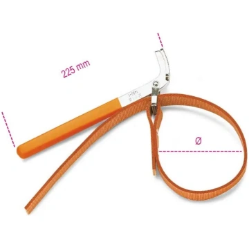Eļļas filtra siksnas atslēga 160 mm Beta Tools 149