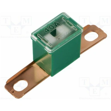 Fuse: fuse; automotive; 40A; 32VDC; 62mm; 62x15.2x