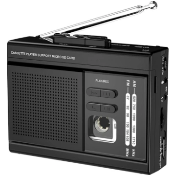 Kasešu atskaņotājs magnetofonu pārveidotājs ar AM