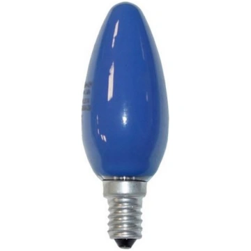 Kerzen 40W E14 zila spuldze Sylvania 0008965