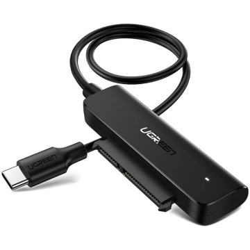 Adapteris HDD SSD 2.5"" SATA III 3.0 uz USB-C – me