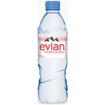 EVIAN dabīgs minerālūdens PET 0,5l D