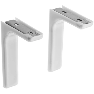 Plaukta atbalsts 12 cm balts WB-WS-12-010