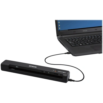 Epson WorkForce ES-60W - sheetfed scanner - portab