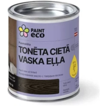 Paint Eco Cietā vaska eļļa tonēta T4 Rudens ogle 0