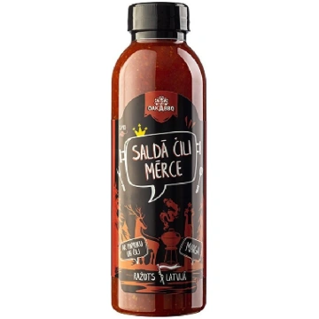 Saldā čilli mērce OAK'A BBQ, 600g