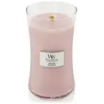 Rosewood aromātiskā svece vāzē Woodwick