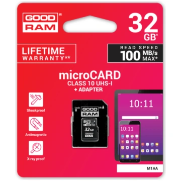 GOODRAM UHS-I 32GB microSD atmiņas karte