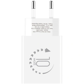 OBAL:ME Wall Charger USB-A 10W + USB-A/USB-C Cable