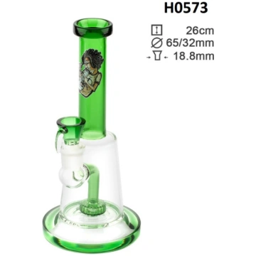 Bong Amsterdam - Smoking Boy Green - 26cm Deep Gar