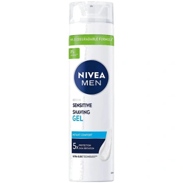 Nivea Men - Sensitive Shaving Gel - izmērs 200 ML