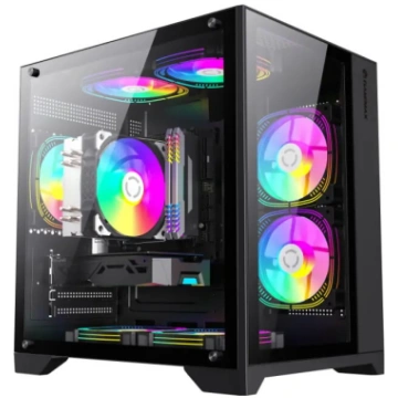 Micro Tower korpuss GameMax Infinity Mini BK — mel