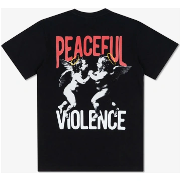 T-shirt Manto Angels Black