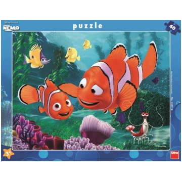 Dino Puzzle 40 Ramkowe Nemo (214372) 214372 (85908