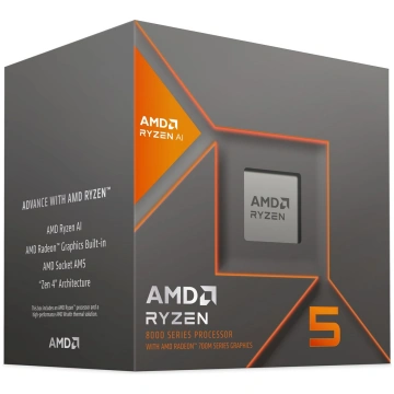 AMD Processor Ryzen 5 8600G 100-100001237BOX | 100
