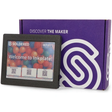 Inkplate 6COLOR with case and battery - e-paper di