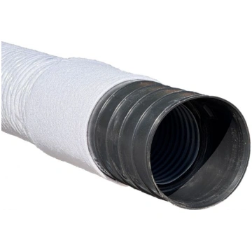 PE 160x138drenāž.cauru ar ģeotekst SN8 120°perf 6m