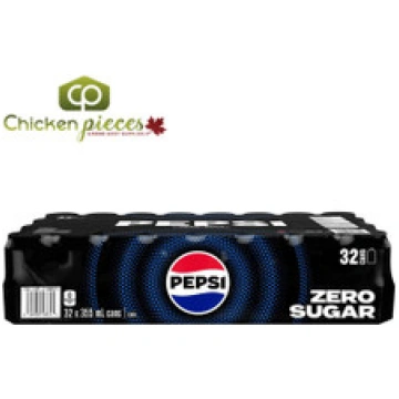 Pepsi Zero Sugar â€“ Zero Calorie Cola | 355ml/Uni