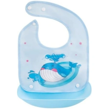 5642 BIB WITH POCKET WHALE ART#91500