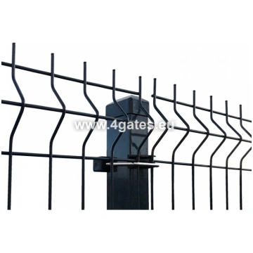 3D paneļu žogs CINKOTS + RAL7016 antracīts - Augst