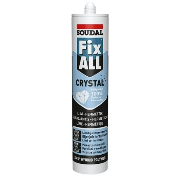 Soudal Fix ALL Crystal Hibrīda polimēru līme/hermē