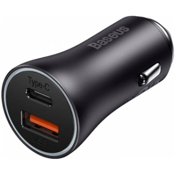 Baseus Golden Contactor Max car charger, USB + USB