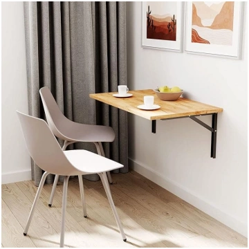 mikon 60 x 40 cm Wall Folding Table Kitchen Table 