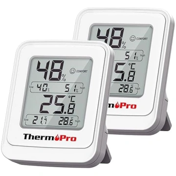 ThermoPro Higrometrs Termometrs Digitālais mitruma