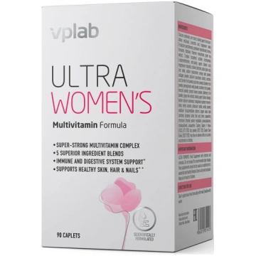 VPLAB Ultra Women"s Multivitamin Formula, 90 kaple