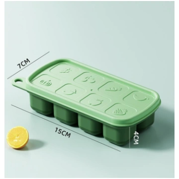 Ice cube mold pressing type de-icing ice cube mold