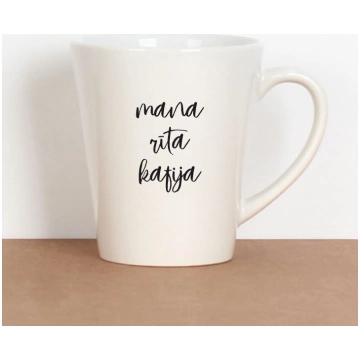 Krūze "Mana rīta kafija" Latviešiem