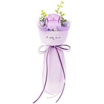 Violeta roze / AF021, 3D Wooden Puzzles Rokr