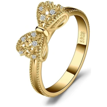 JewelryPalace Wickelring Schleife Verlobungsring U