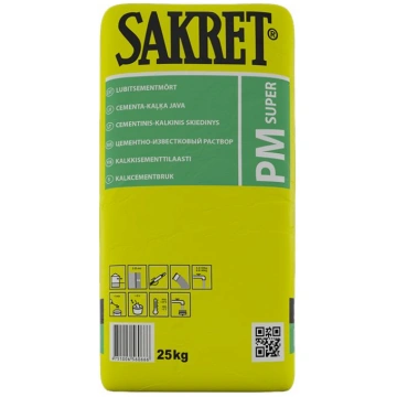 Java SAKRET PM Super mūrēšanas- apmešanas 25kg 475
