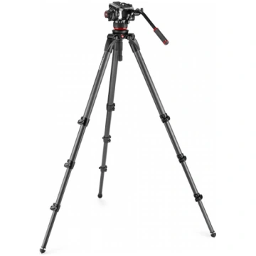 Manfrotto 504X Fluid Video Head with 536 CF Single