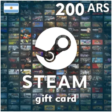 Steam Wallet dāvanu karte 200 ARS - Steam atslēga 