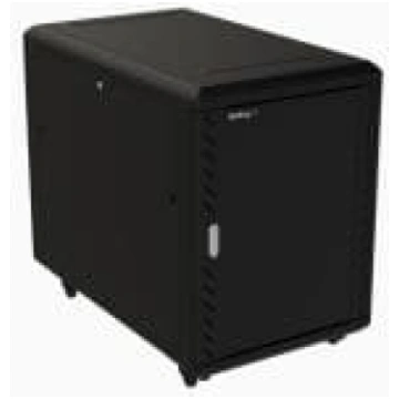 15U 19" Server Rack Cabinet 4 Post Adjustable Dept