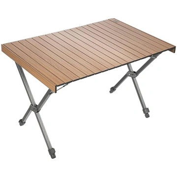 TIMBER RIDGE Folding Camping Table, Height Adjusta