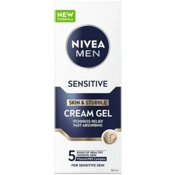 Pēcskūšanās gēls Nivea Men Sensitive, 50 ml