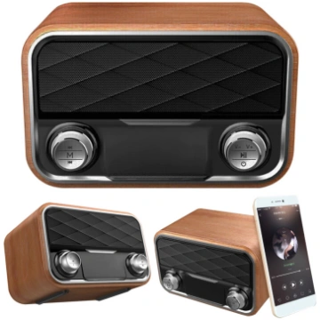 FM radio bezvadu skaļrunis Bluetooth Aux | Speaker