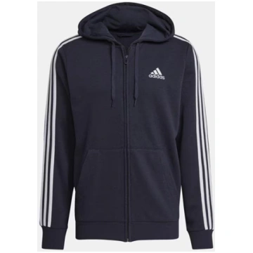 Essentials 3-Stripes Full-Zip Hoodie