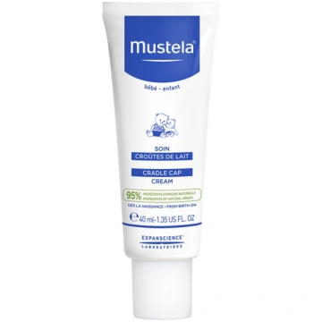 Mustela Bébé Cradle Cap krēms zīdaiņiem, 40 ml