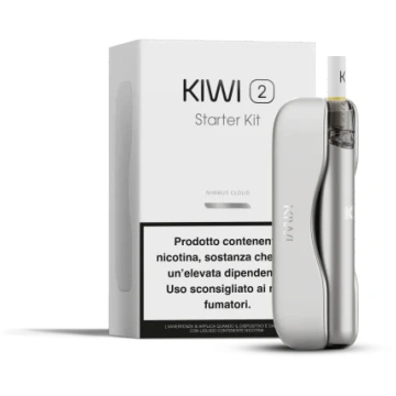 Kiwi 2 Starter Kit Sigaretta Elettronica - Silver