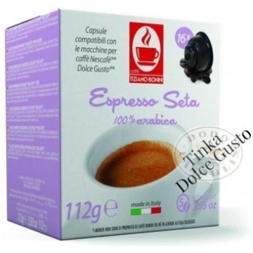 Caffe Bonini – Espresso Seta, Kafijas kapsulas – s