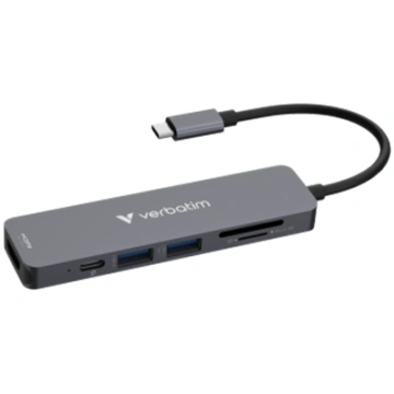 Dokstacija Verbatim USB-C Essentials Multiport Hub