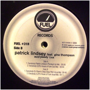 PATRICK LINDSAY FEAT. GINA THOMPSON - EVERYBODY RM