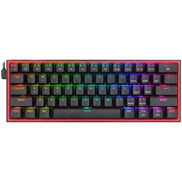 Klawiatura Redragon K617 Fizz Red switch (K617-RGB