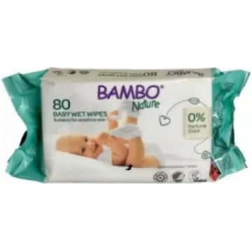 ABENA Mitrās salvetes bērniem "Bambo Nature" bez s
